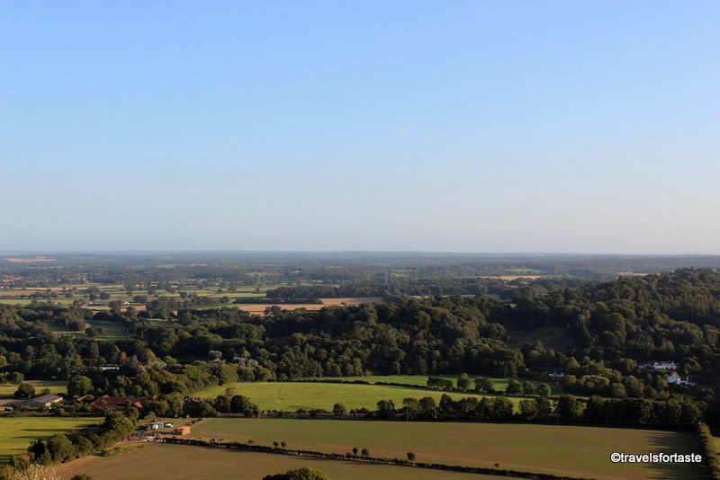 Family days out - Stunning View from atop Box Hill, Surrey